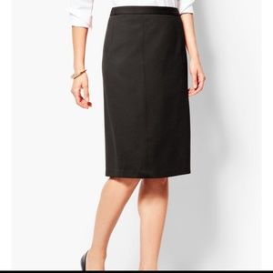 Vintage Black Italian Pencil skirt